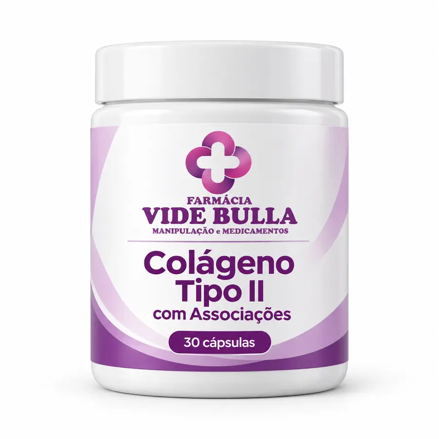 Imagem ilustrativa de Colageno Tipo II 40mg com associações