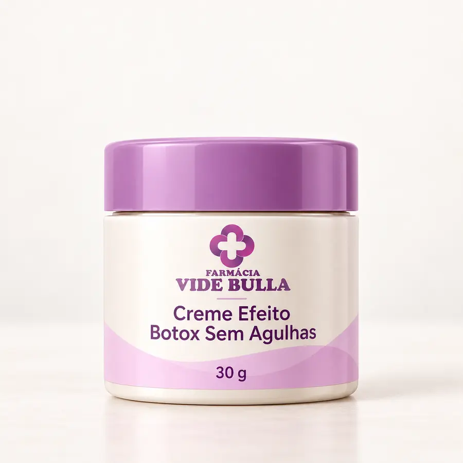 Imagem ilustrativa de Creme Efeito Botox Sem Agulhas