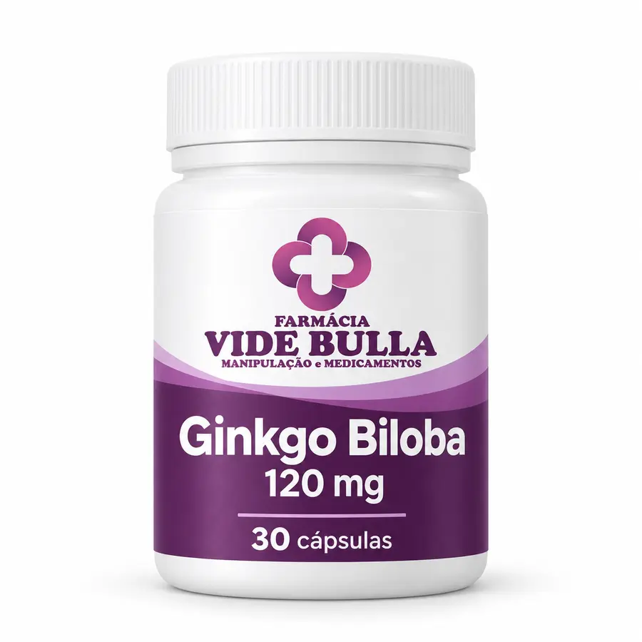 Imagem ilustrativa de Ginkgo Biloba 120mg