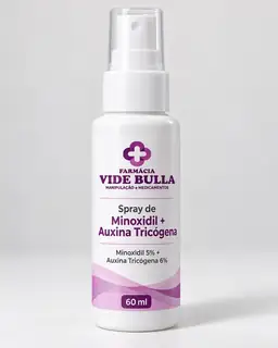 Imagem ilustrativa de Spray de Minoxidil + Auxina Tricógena